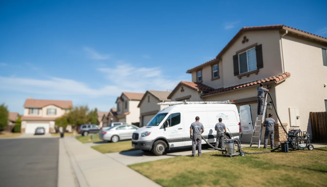 Air Duct Cleaning in Bleiblerville, TX near me